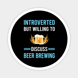 Introverted Beer Brewing Magnet